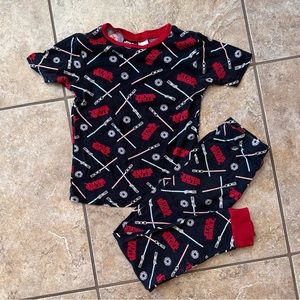 STAR WARS Two-Piece PJs Size 10 100% Cotton